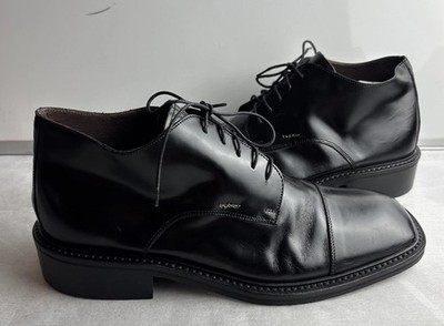 Byblos Black Men\'s Leather Boots Size 44 US 11 ALLSAINTS Eli Lthr Boot Chelsea Boots Black Men main image 4