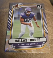2024 Donruss Dallas Turner The Rookies #TR-9 Minnesota Vikings