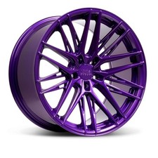 4-new 19 Xxr 582 Wheels 19x8.5 5x114.3 40 Purple Rims 73.1