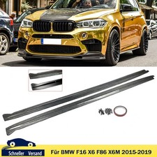 Carbon Color Für BMW X5 F15 F16 X6 F86 F85 Paar M Style Seitenschweller Lippe Carbon Color Für BMW X5 F15 F16 X6 F86 F85 Paar M Style Seitenschweller Lippe