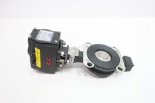 Keystone CSS1TSG Stainless Pneumatic Wafer Butterfly Valve 3in