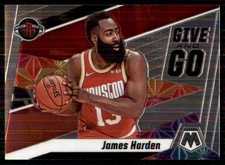 2019-20 Mosaic Give & Go #6 James Harden Houston Rockets