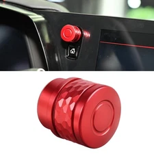 For Corvette Stingray C8 2020-2025 Red High-end Aluminum Volume Control Knob USA