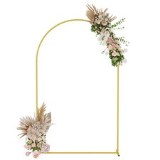 7.2FT Metal Arch Backdrop Stand,for Wedding Backgrounds Climbing Plants Event...