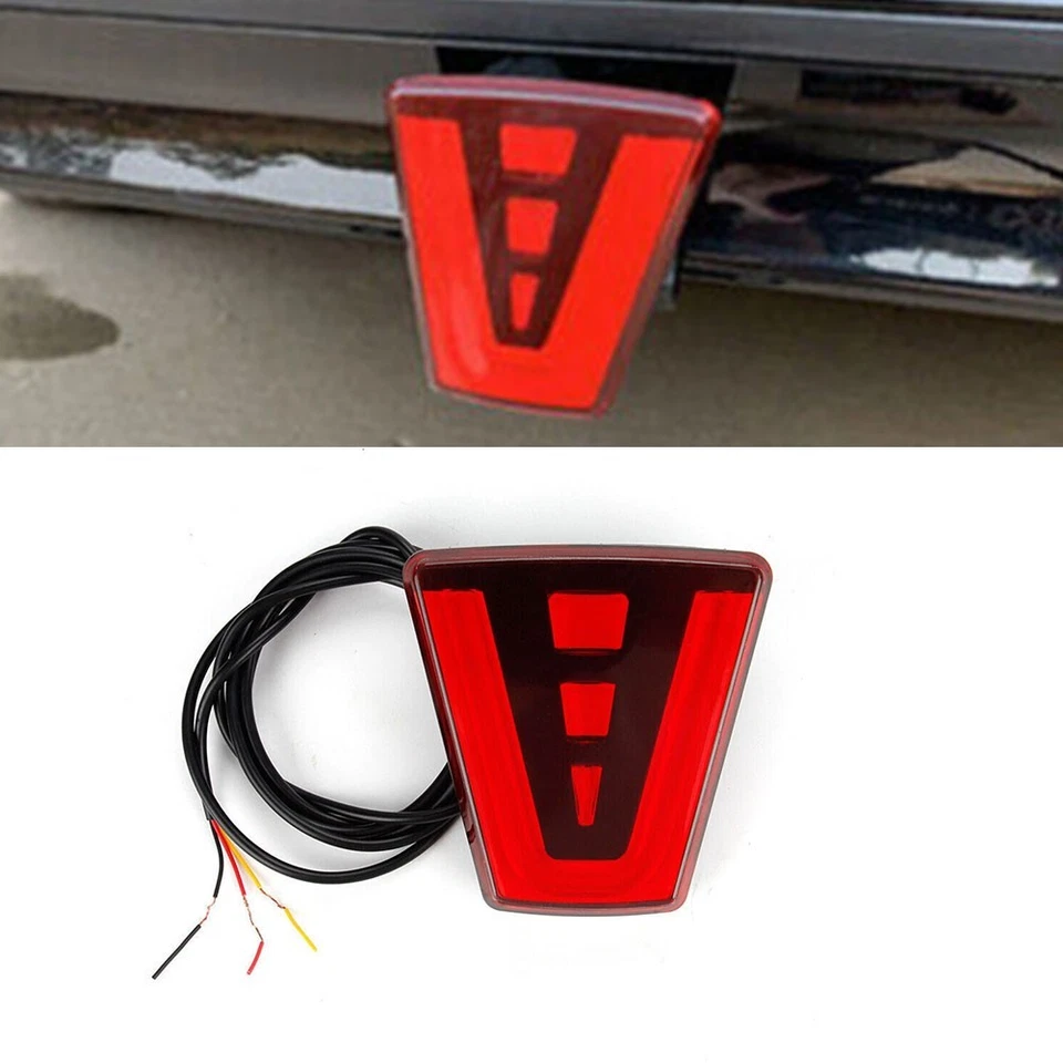 High Quality Signal Lights Brake Signal Lamp Lights Red Safety Stop 12V - Image 3 of 4