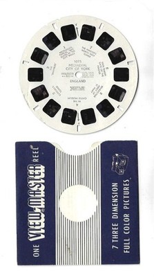 View Master Single Reel 1072 Medieval City of York