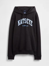 GAP KATSEYE Logo  Relaxed Fit Hoodie Unisex Size M-XL TrueBlack