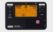 Korg TM-70T Black Combo Tuner Metronome