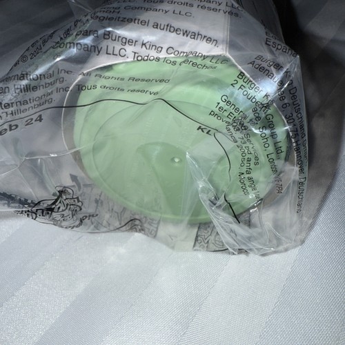 Burger King Kids Meal Toy Spongebob Squarepants Plankton Tiki Cup 2024 Green New - Picture 4 of 4