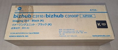 Genuine Konica Minolta IUP23K A733-03F Black Imaging Unit Bizhub C3100P C3110