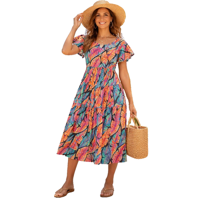 grey short flowy dress Heather Grey Ruched Bust Short Sleeve Maternity Maxi Dress – PinkBlush main image 0