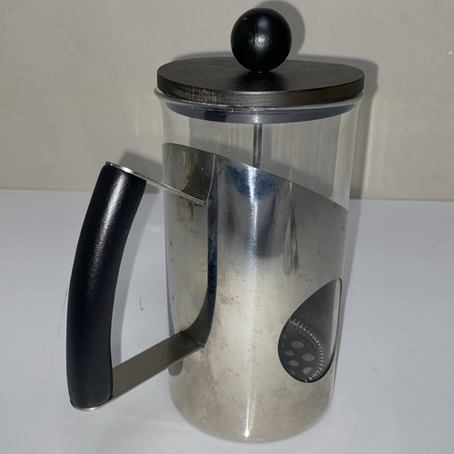 Coffee Maker Pot, Stainless Steel & Glass Coffee, Tea French Press - Used - Picture 3 of 14