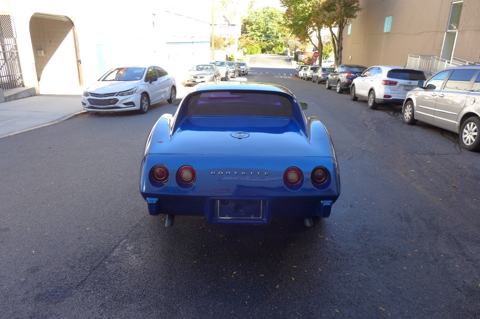 1975 Blue Chevrolet Corvette   | C3 Corvette Photo 6