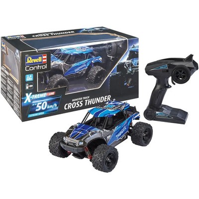 RC X-TREME Monster Truck Cross Thunder, Revell Control Ferngesteuertes Auto