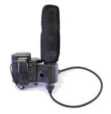 Sony ECM-NV1 Electret Condenser Microphone with Adapter Kit, For Parts/Repair