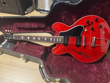 Gibson ES-330 Sixties Cherry W/Hard case Electric Guitar Used From Japan