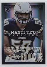 2013 Panini Absolute Rookie Spectrum Platinum 2/10 Manti Te'o #159 14pp