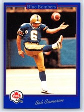 1991 JOGO CFL Bob Cameron Winnipeg Blue Bombers #145