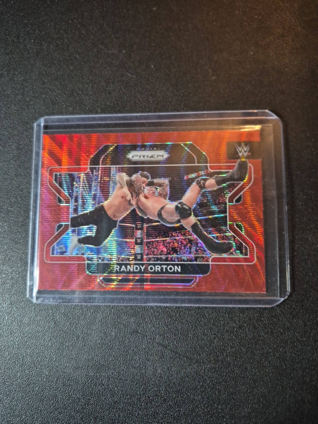 2022 Panini Prizm WWE - #78 Randy Orton - Red Wave Prizm