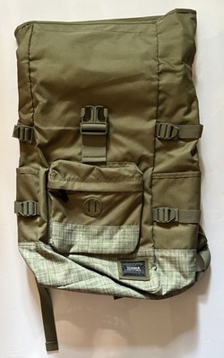 Nixon Dark Green Swamis Backpack 25L New Without Tags