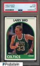 1989 Hoops Larry Bird #150 PSA 8 Boston Celtics HOF
