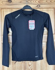 Sondico Black Long Sleeve Base Layer Top Age 13