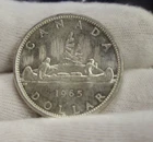 1965 Canada Silver Dollar $1 .800 Nice Unc