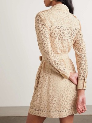 Zimmermann HYPNOTIC LACE UTILITY DRESS $1050 Size 0P | eBay