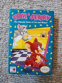 Tom & Jerry: The Ultimate Game of Cat and Mouse Tom And Jerry NES Nintendo CIB 