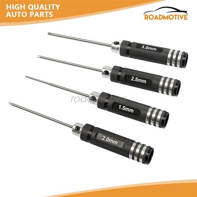 4Pcs Hex Nut Screw Driver Set RC Car Repair Tools Kit 1.5mm 2.0mm 2.5mm 3.0mm