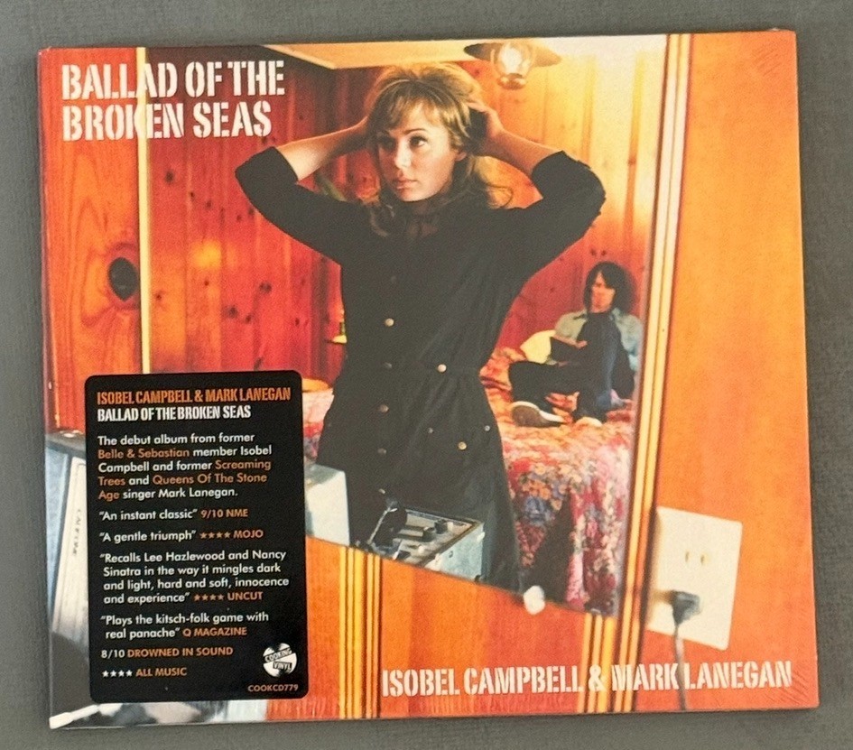 Isobel Campbell & Mark Lanegan- Ballad of the Broken Seas Gatefold CD New/Sealed