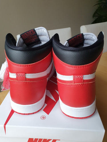 NEU Nike Air Jordan 1 Retro High Og Heritage 43 US 9,5 555088-161 Ovp - Bild 5 von 10