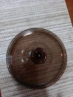 Vintage Pyrex Vision V-2.5-C Round Amber Glass Lid Fits  2.5 L pot /8"