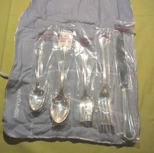 Reed & Barton - Arlington Newton Flatware Set 5pc - New in Bags w/ Storage Roll