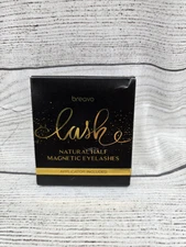 Breavo Dual Magnetic Eyelashes 4 Pairs Natural Half Lash Handmade Lashes Makeup