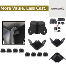 Professional Grade 1.5" Speaker Corners Protector - Black Metal for Cabinets