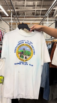 Vintage Plymouth California Shenandoah Wine Country Amador County Fair T-Shirt