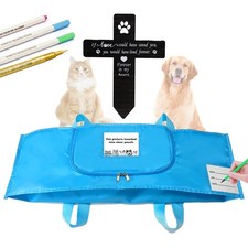 Eco-Friendly Pet Casket Body Bag, Pet Burial Box with Dignity, Dog Casket for...