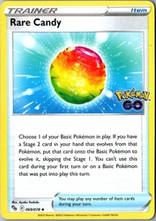 Rare Candy 069/078 Pokémon GO Uncommon Trainer