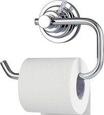 Modern Vacuum Suction Cup Toilet Paper Holder Removable Bracket for Bathroom