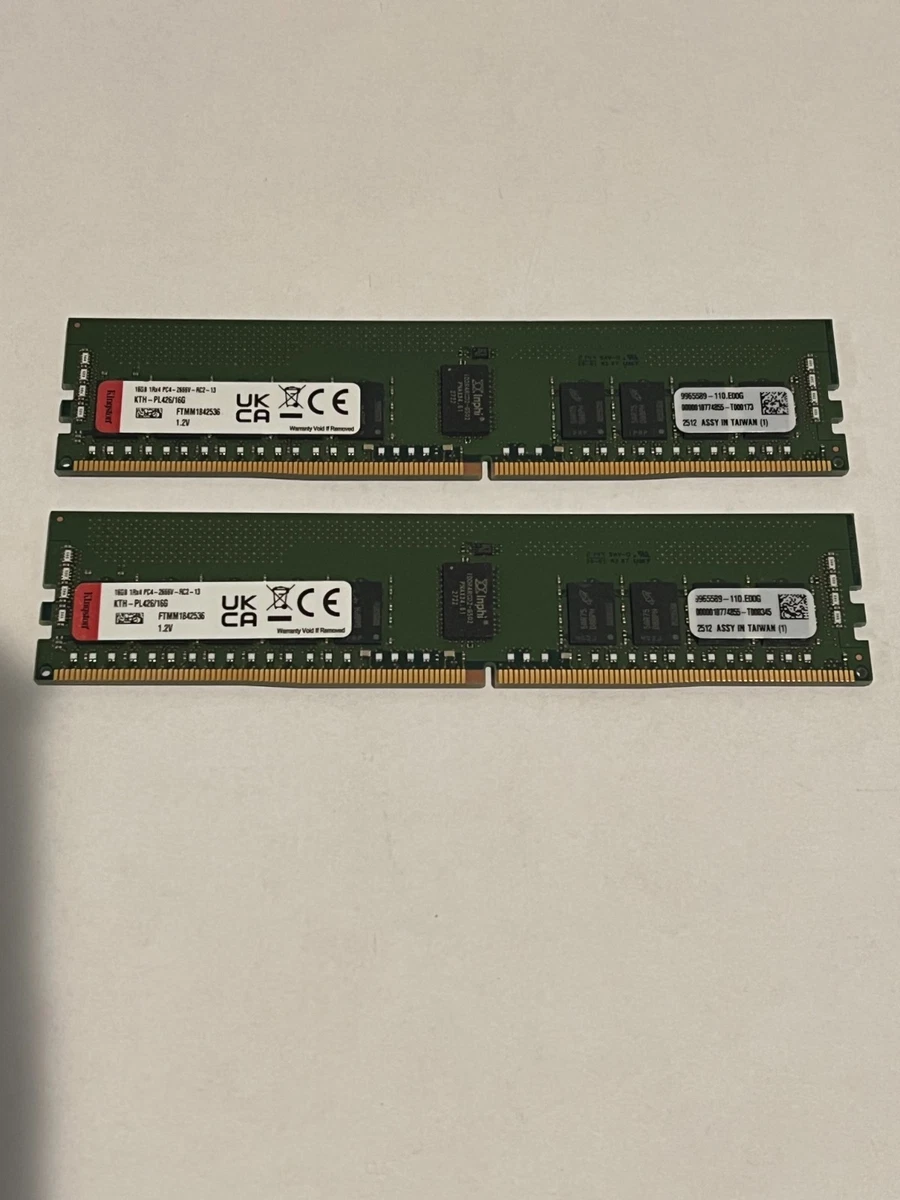 Kingston PC4-21300 (DDR4-2666) Bus Speed Computer RAM 16 GB
