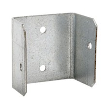 FENCE TRELLIS PANEL CLIPS POST PANEL BRACKET GARDEN PRE-GALVANISED STEEL 44/51mm