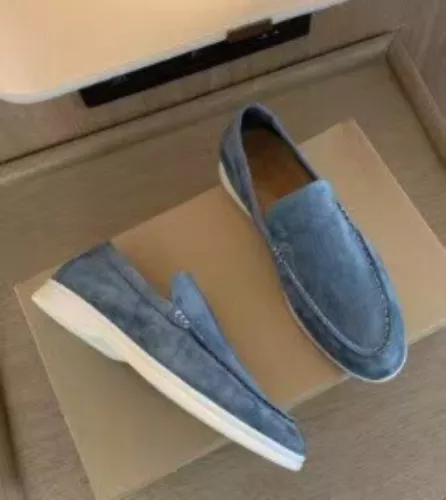 Mocasines informales de gamuza estilo británico para hombre ligeros sin cordones zapatos cómodos 38-48 - Imagen 46 de 46