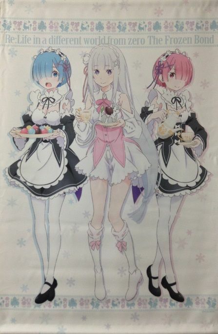  Wall Scroll Poster Fabric Painting For Anime Re ZERO