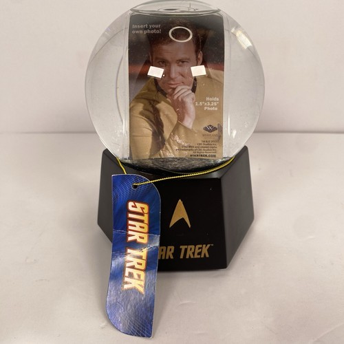 Classic Star Trek Enter Your Photo Figurine Water Globe 2011 - Picture 2 of 10