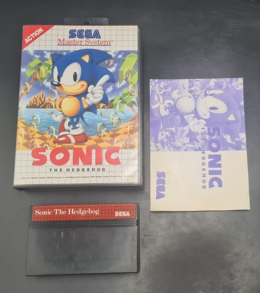 Sonic the Hedgehog Master System PAL - Prix - Photo - Présentation