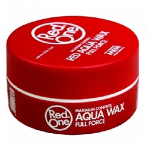 RED ONE AQUA HAIR GEL WAX FULL FORCE MAXIMUM CONTROL 150ML - Bild 5 von 8