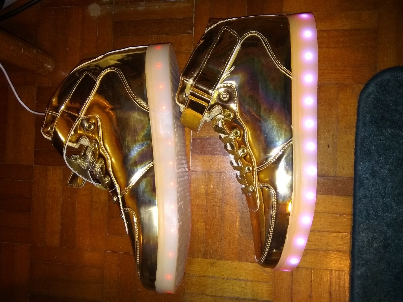 PANTOFOLA D’ORO scarpe led oro uomo