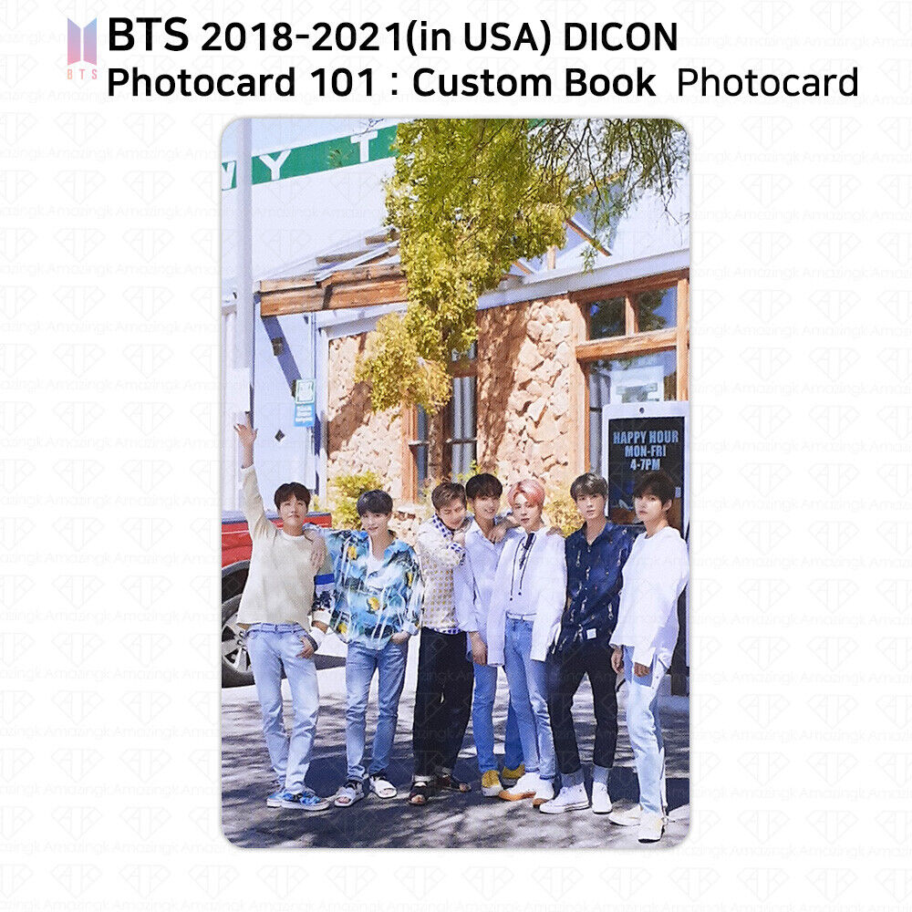 BTS 2018-2021 (in USA) Dicon Photocard 101 : Custom Book BTS 2018-2021 (in USA) Dicon Photocard 101 : Custom Book