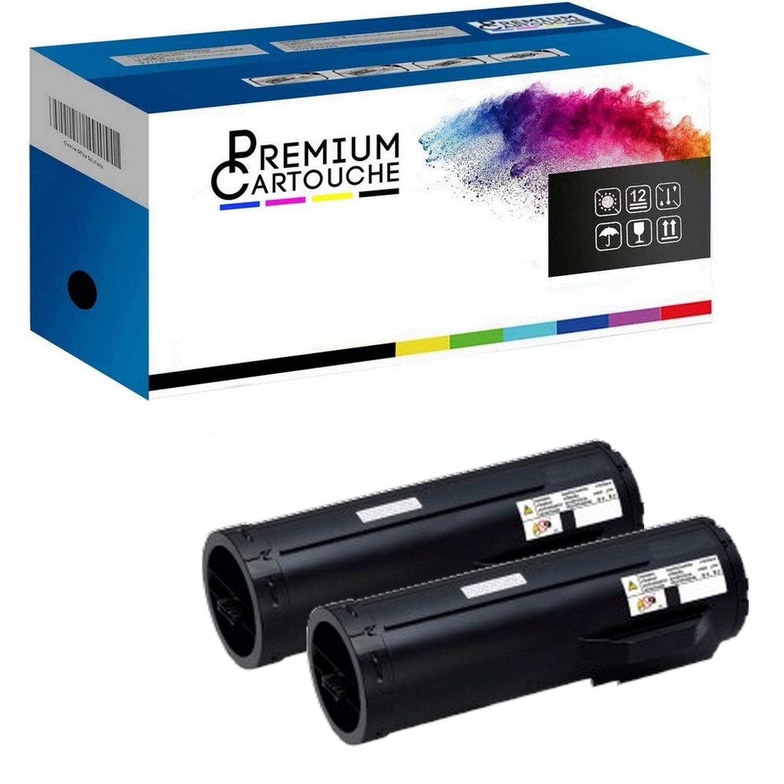 Toner Epson C13S050699 Noir Anti-Bave pour Imprimer vos Documents WorkForce AL sans Traces